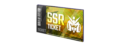 SSR or Higher Unit Guaranteed Unit Assembly Ticket x1