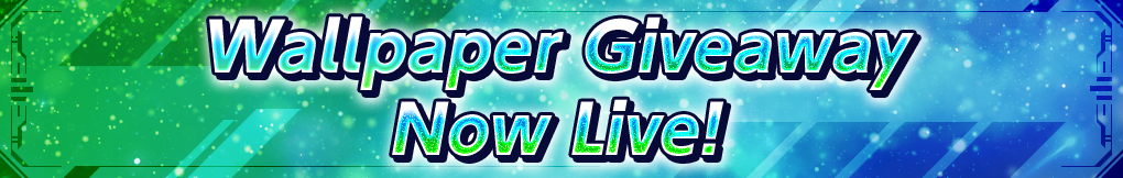 Wallpaper Giveaway Now Live!
